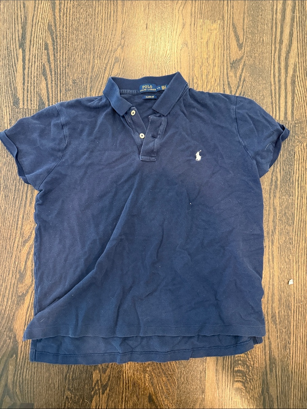 Ralph Lauren Polo Shirt in Navy with White Pony